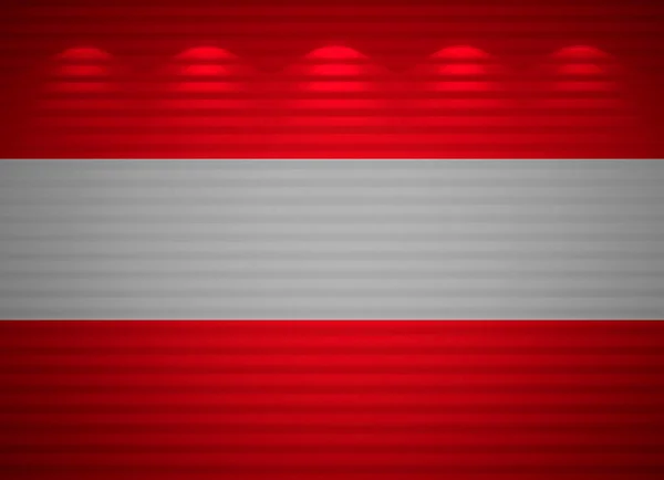 Muro de bandera austriaca, fondo abstracto —  Fotos de Stock