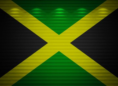 Jamaika bayrağını duvar, arka plan