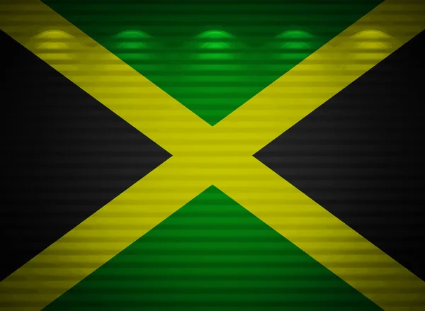 ジャマイカの旗壁、抽象的な背景 — ストック写真