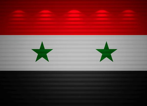 Syriska flaggan vägg, abstrakt bakgrund — Stockfoto
