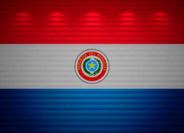 Paraguaylı bayrak duvar, arka plan
