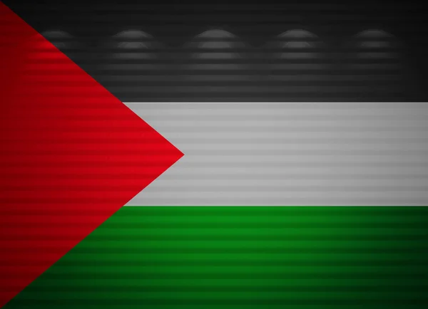 Palestinian flag wall, abstract background — Stock Photo, Image