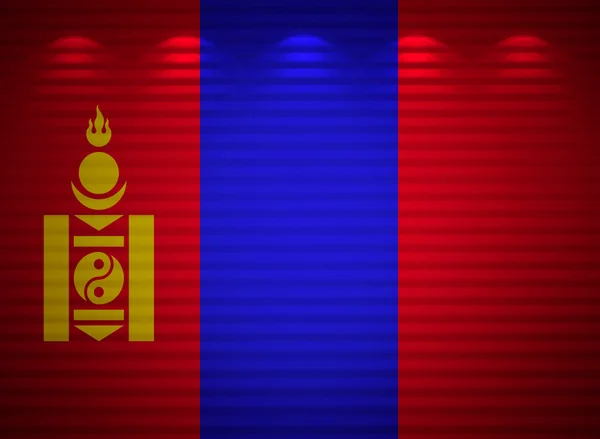 Mongoolse vlag muur, abstracte achtergrond — Stockfoto