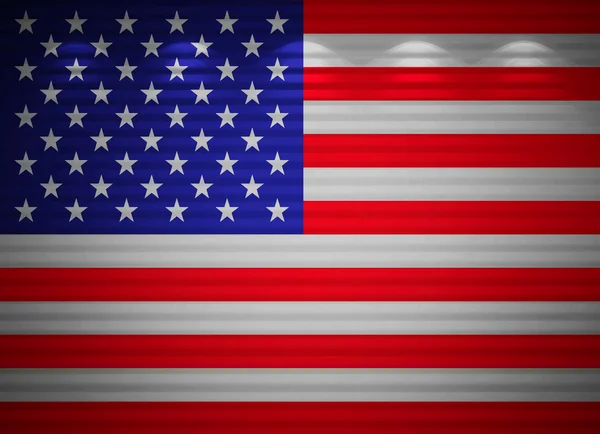 미국 국기 벽, 추상적인 배경 — 스톡 사진