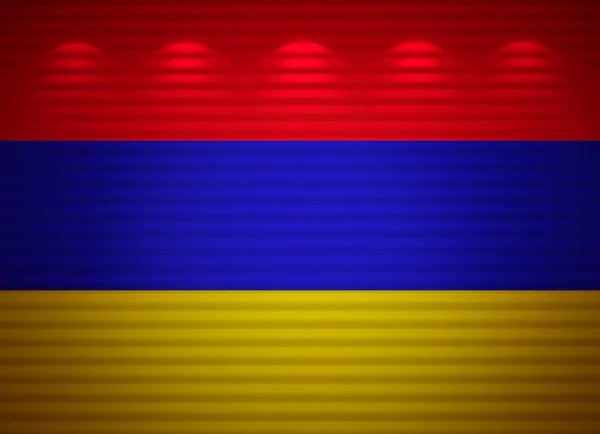 Mur du drapeau arménien, fond abstrait — Photo
