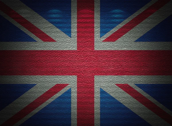 英国国旗的墙，抽象 grunge 背景 — 图库照片