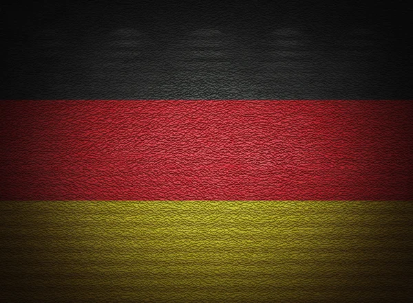 Bandiera tedesca muro, astratto grunge sfondo — Foto Stock