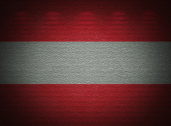 Австрійський прапор стіни, абстрактні гранж фону — стокове фото