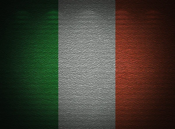 Irish flag wall, abstract grunge background — Stock Photo, Image
