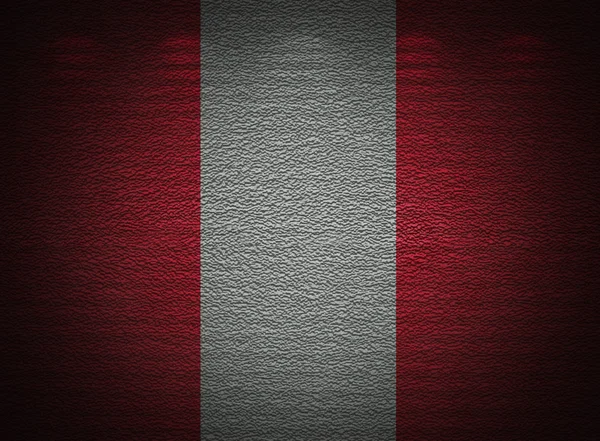 Peruvian flag wall, abstract grunge background — Stock Photo, Image