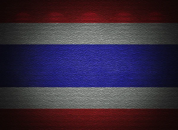 Thajská vlajka zeď, abstraktní grunge pozadí — Stock fotografie