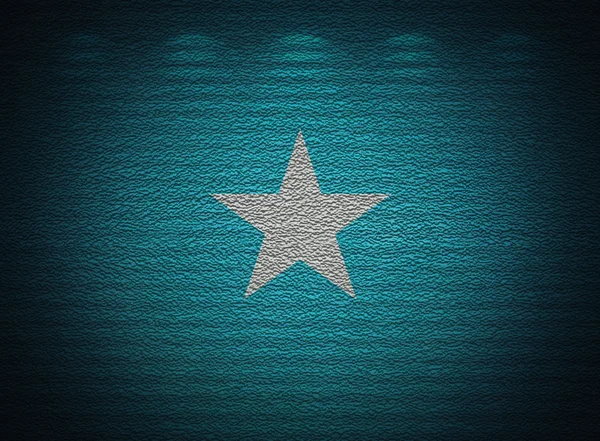 Parede da bandeira da Somália, fundo grunge abstrato — Fotografia de Stock