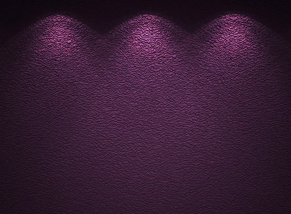 Textura iluminada da parede violeta, fundo — Fotografia de Stock