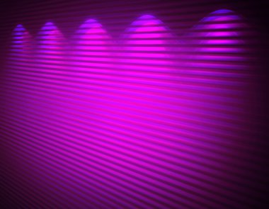 Illuminated pink violet wall, abstract background clipart