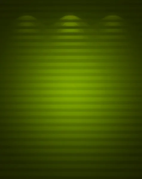 Belyst grön vägg, abstrakt bakgrund — Stockfoto