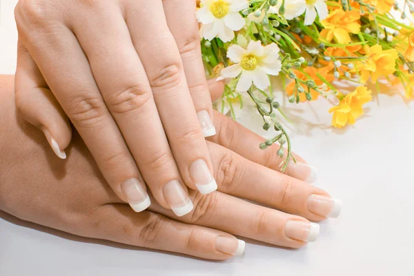 Manicure nagels — Stockfoto