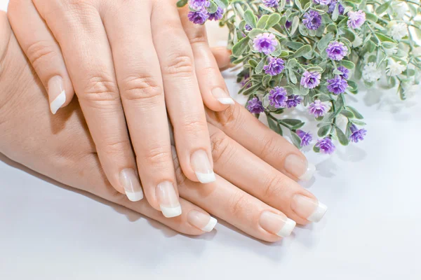 Manicure nagels — Stockfoto