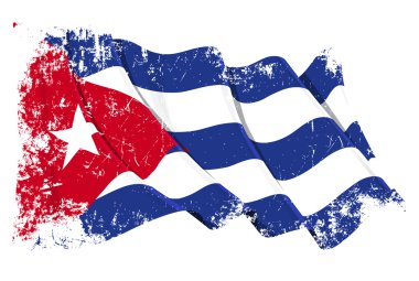 Grange Flag of Cuba clipart