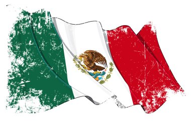Grange Flag of Mexico clipart