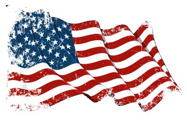 Grange Flag of USA clipart