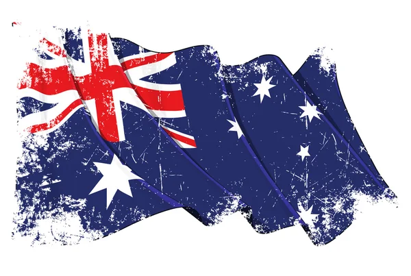 格兰奇国旗的澳大利亚 — 图库照片