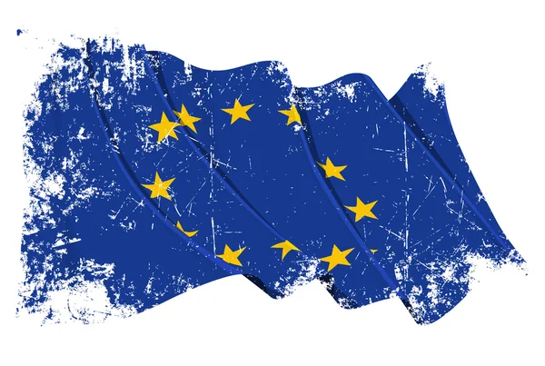 Eu의 그레인 국기 — 스톡 사진