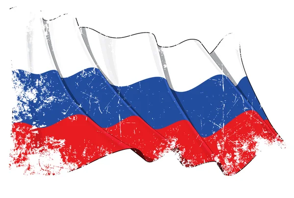 Grange Bandera Nacional de Rusia — Foto de Stock