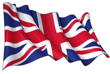 Flag of UK clipart