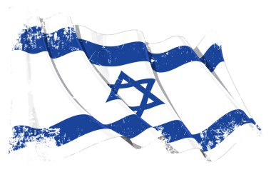 Grange Flag of Israel clipart