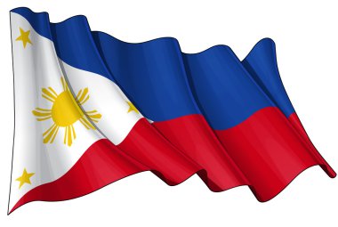 Flag of Philippines clipart