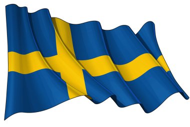 Flag of Sweden clipart