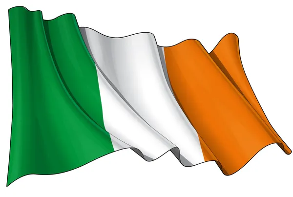 İrlanda Bayrağı — Stok fotoğraf