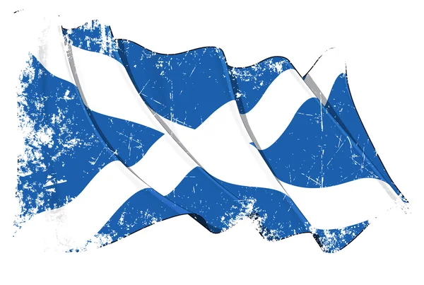 Grange Bandeira da Escócia — Fotografia de Stock