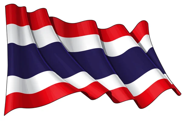 タイの旗 — ストック写真