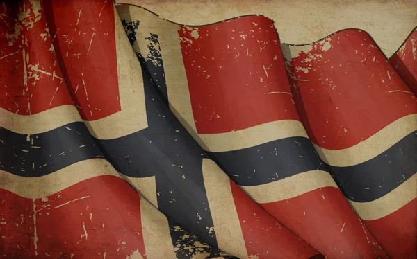 Norweski stary papier — Zdjęcie stockowe