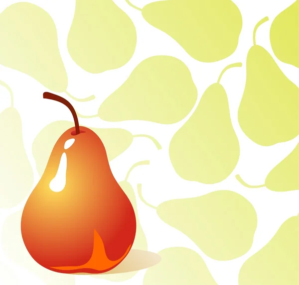 Pear background — Stock Photo, Image