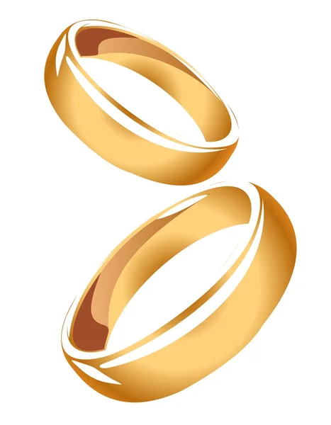 stock image Golden rings