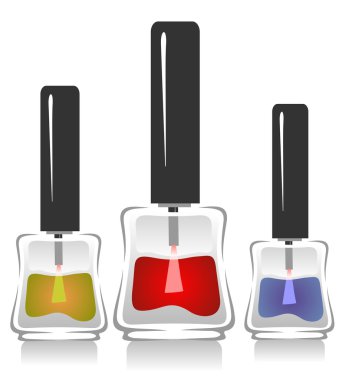 Nail polish clipart