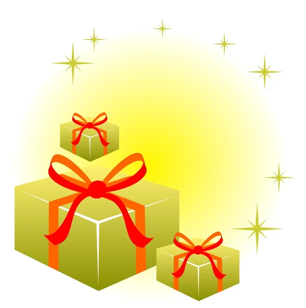 Gift boxes — Stock Photo, Image