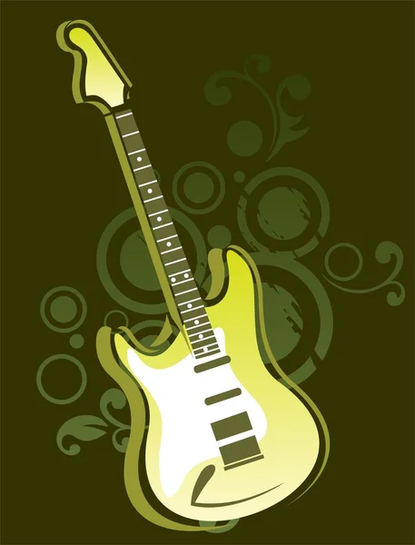 Grunge-gitaar — Stockfoto