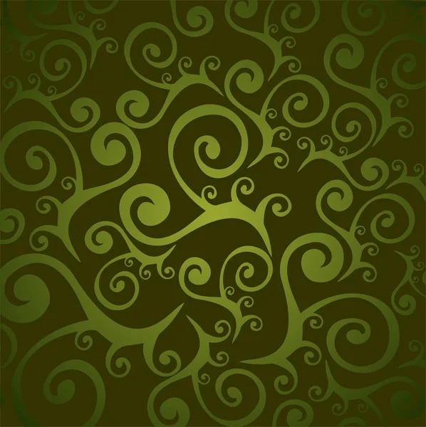 Зеленый цветочный фон — стоковое фото