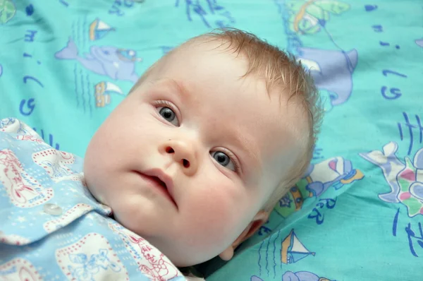Bambino di sei mesi — Foto Stock