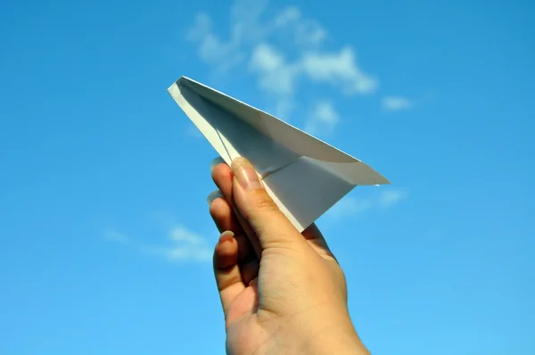 stock image Paper Airplane