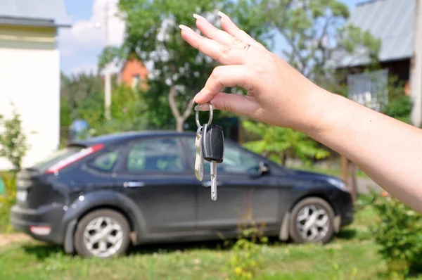 Keys to a car — Stock Photo, Image