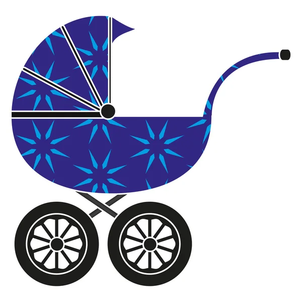 Baby stroller — Stock Vector