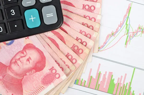 Kinesiska valutan — Stockfoto