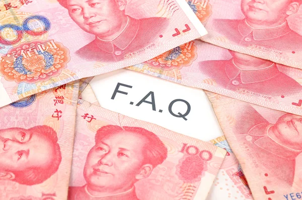 Moneda china — Foto de Stock