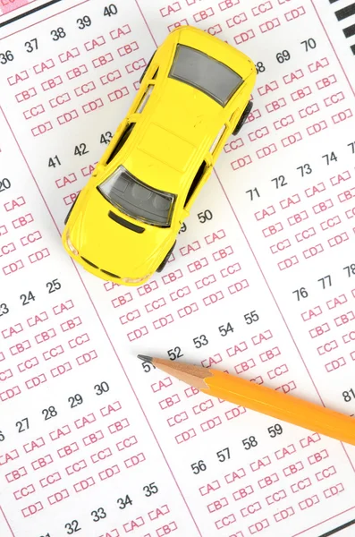 Driving test — Stock Photo, Image