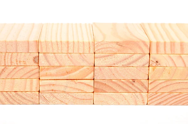 Mattoni di legno — Foto Stock
