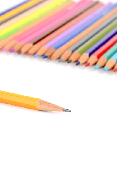 Färg pennor — Stockfoto